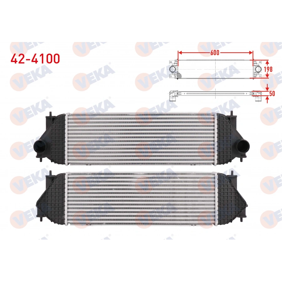 TURBO RADYATORU (INTERCOOLER) SUZUKI GRAND VITARA II (JT) 1.9 DDIS 2005-