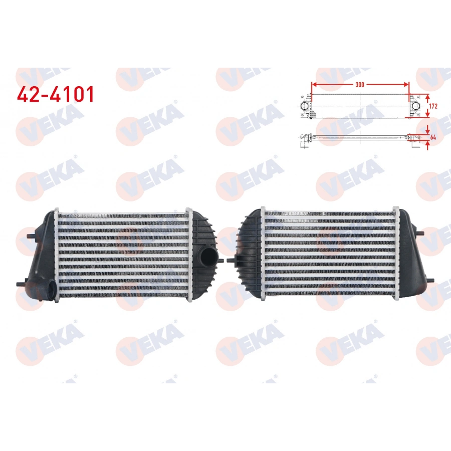 TURBO RADYATORU (INTERCOOLER) SUZUKI SWIFT IV 1.3 DDIS 2010-