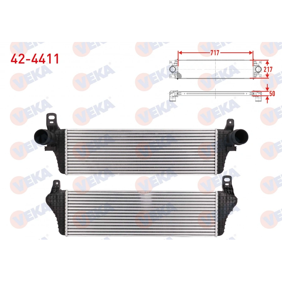 TURBO RADYATÖRÜ INTERCOOLER T5-T6 CFCA 2,0 TDI 10-