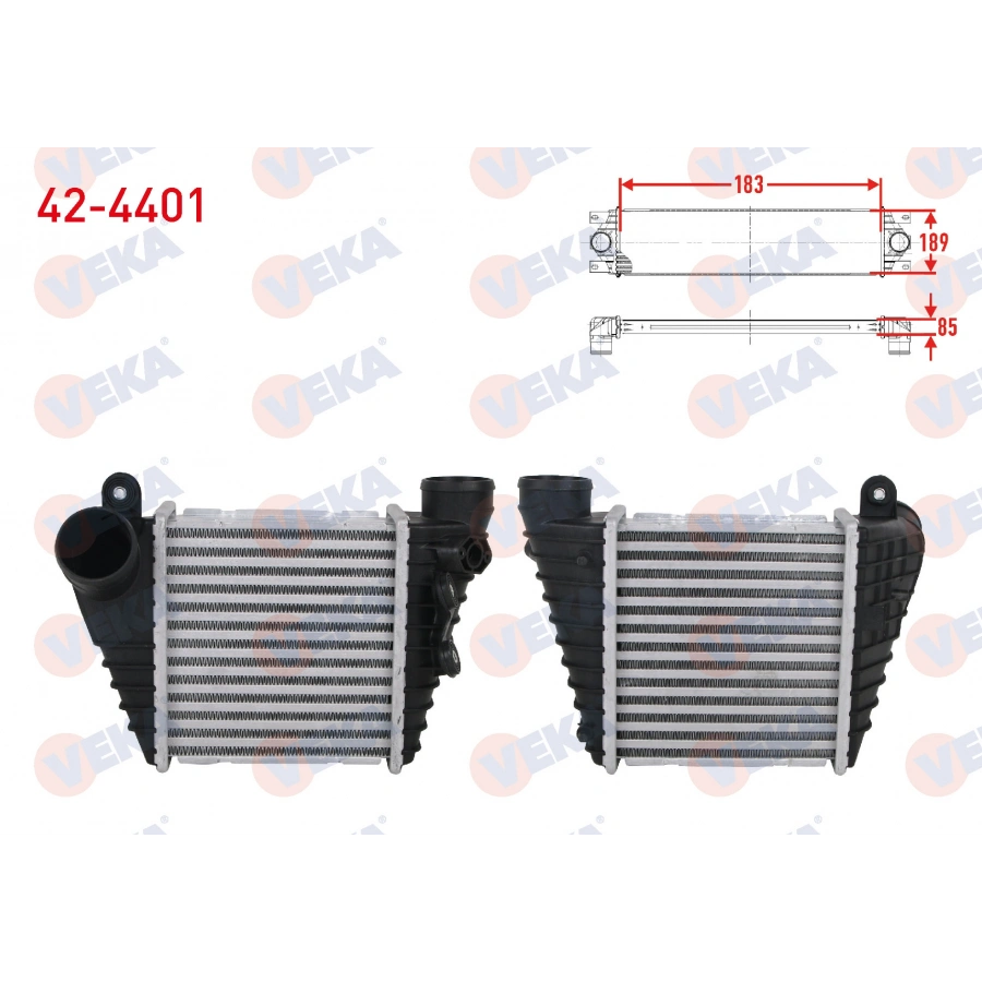 TURBO RADYATORU (INTERCOOLER) VOLKSWAGEN GOLF IV (1J1) 1.8 T 1997-2005
