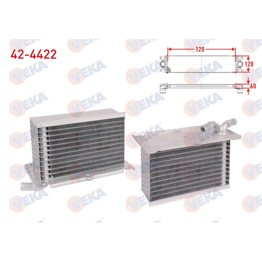 TURBO RADYATORU (INTERCOOLER) VOLKSWAGEN GOLF VI 1.2 ,1.4 TSI 2007-2016 / POLO 1.2 TSI 2009-2022 / AUDI A3 - SEAT LEON 1.2, 1.4 TSI 2007-2012 / SKODA OCTAVIA 1.2, 1.4 TSI 2008-2013