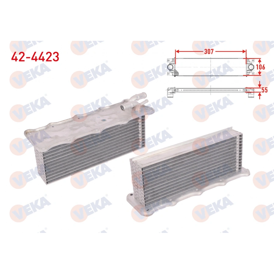 TURBO RADYATORU (INTERCOOLER) VOLKSWAGEN GOLF VII (5G1) 1.2 TSI 2012-
