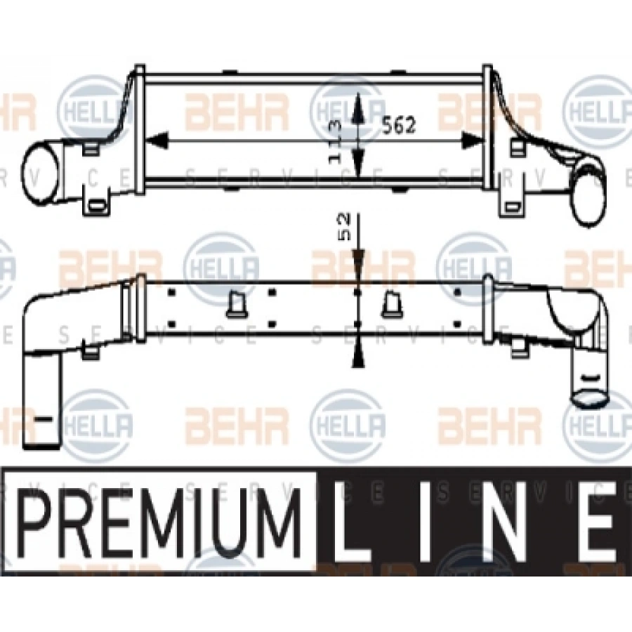 TURBO RADYATÖRÜ W210 M111-OM602-605-611 95-02
