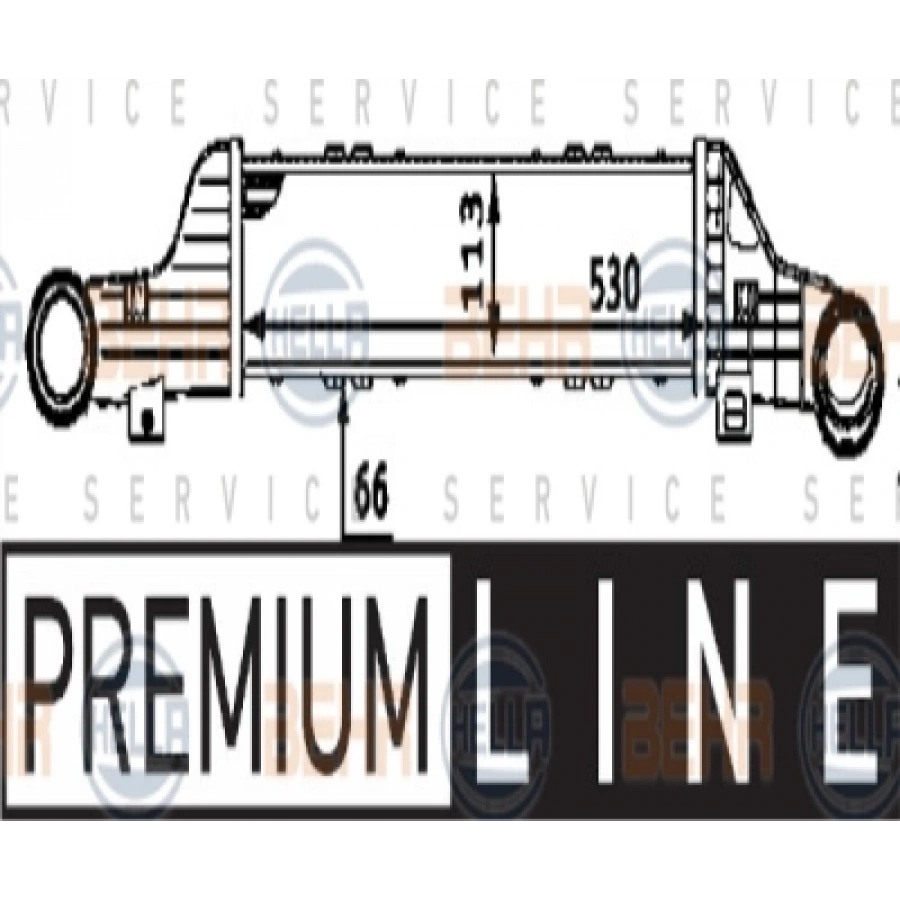 TURBO RADYATÖRÜ W210 OM613 97-02