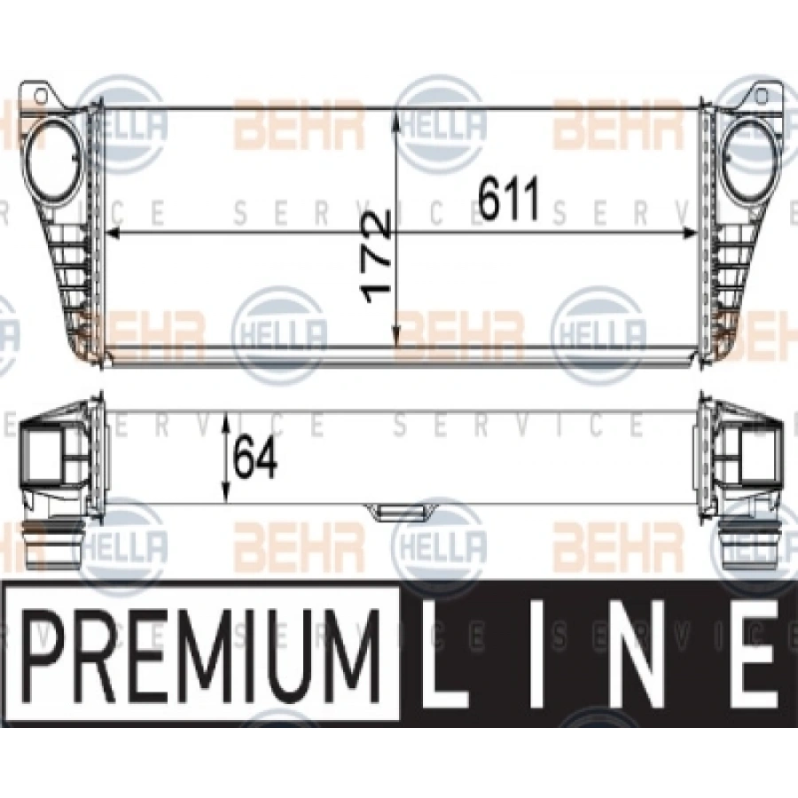 TURBO RADYATÖRÜ W639 OM651 10-