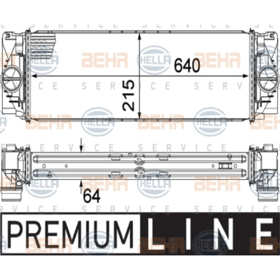 TURBO RADYATÖRÜ W906-907-910 SPRINTER-CRAFTER M651 09-
