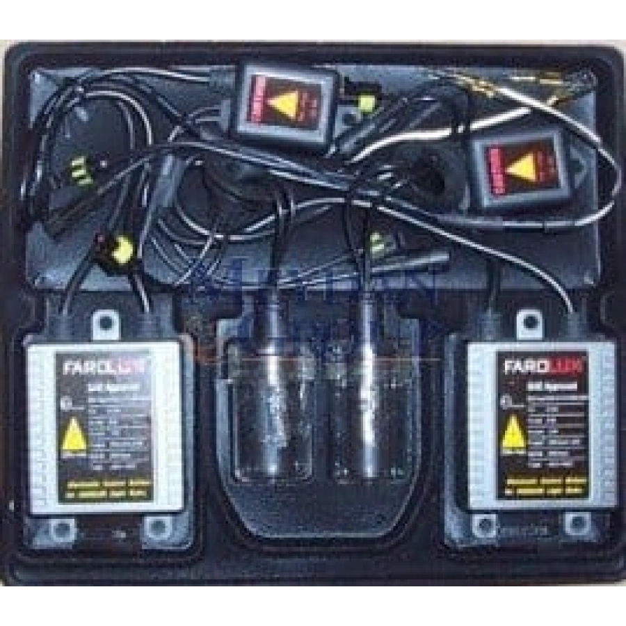 UNIVERSAL UNIVERSAL-; HID-H1 XENON AMPUL SETİ 12V 6000KW (ZENON SET) (FAROLUX)