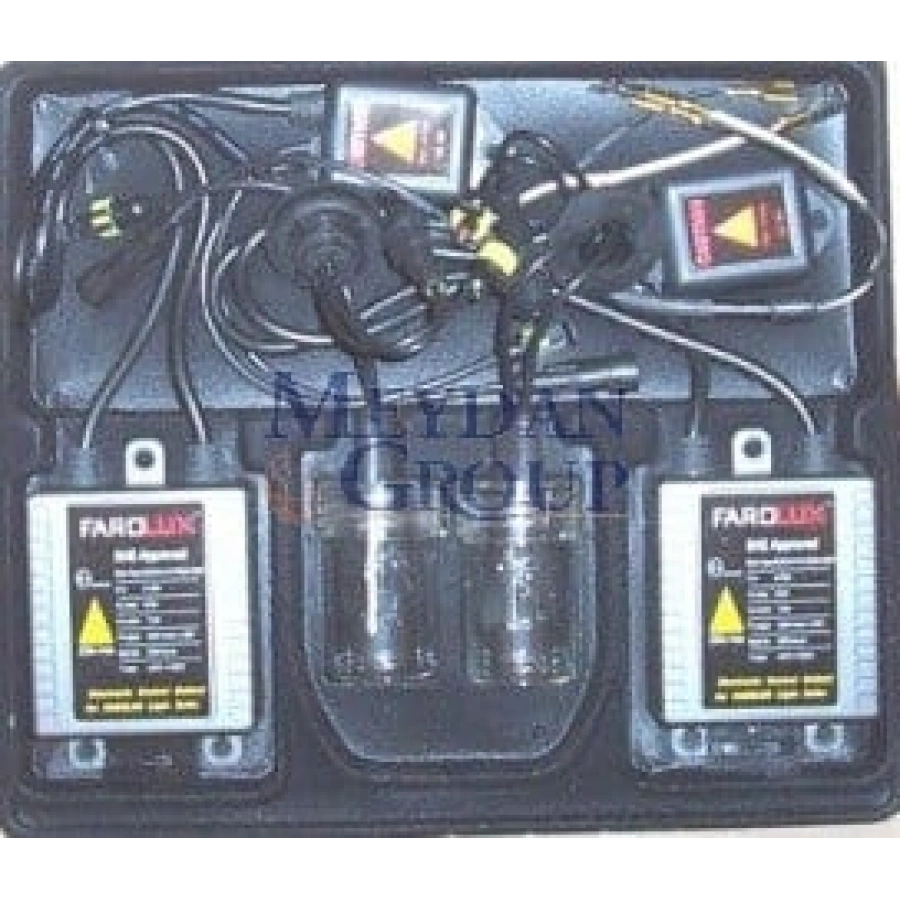 UNIVERSAL UNIVERSAL-; HID-H7 XENON AMPUL SETİ 12V 6000KW (ZENON SET) (FAROLUX)