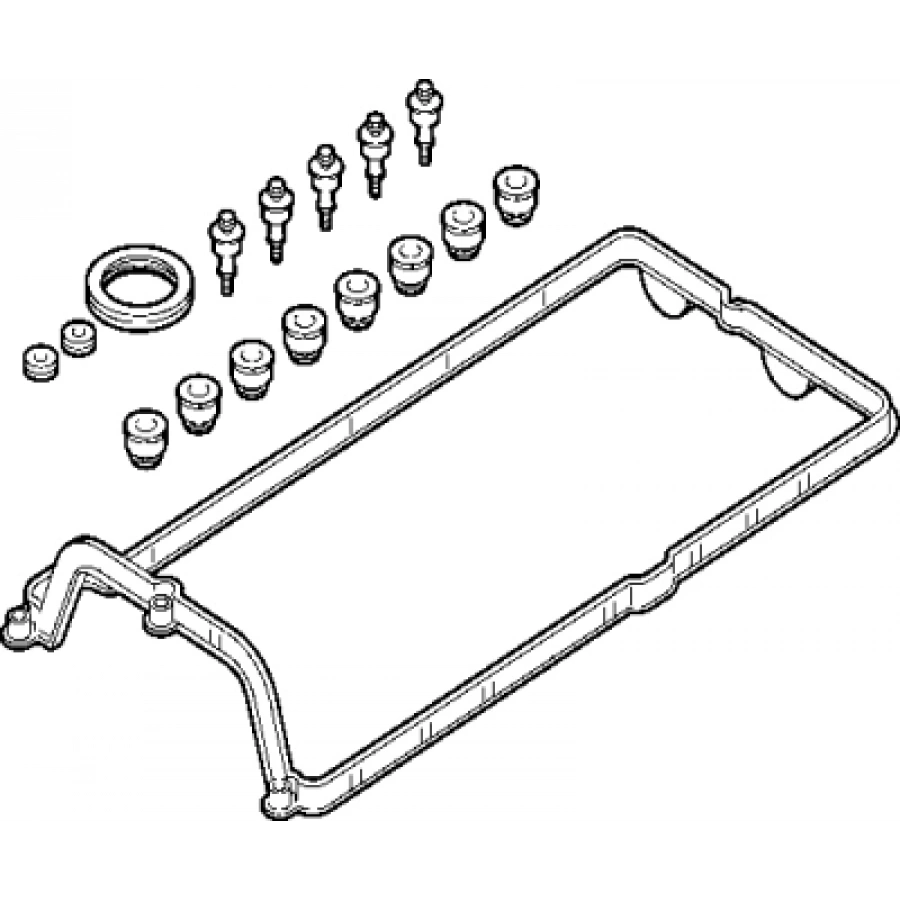 ÜST KAPAK CONTASI SET 1-4 E60-61-63-64-65-66-X5 E53-E70 N62 03-10