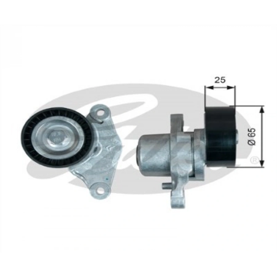 V KAYIS GERGI RULMANI (ALT) 2008 (A94F)/208/3008/3008(P84)/508/5008/5008(P87)/BERLINGO(B9)/C4 PICASSO/DS5 1.6 HDI 12-