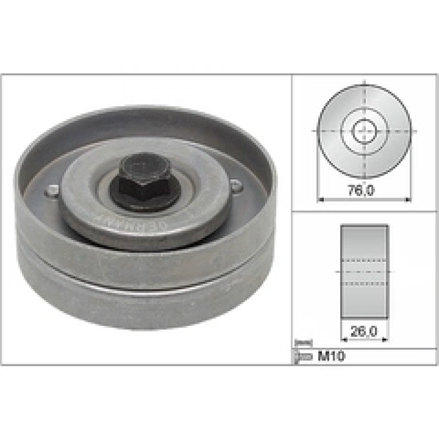 V KAYIS GERGI RULMANI ASTRA G-H CORSA C 1.7 98-