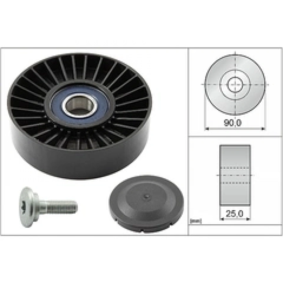 V KAYIS GERGI RULMANI AVARE XANTIA / XSARA /306 /405/EXPERT 1.6-1.8-2.0I 98-