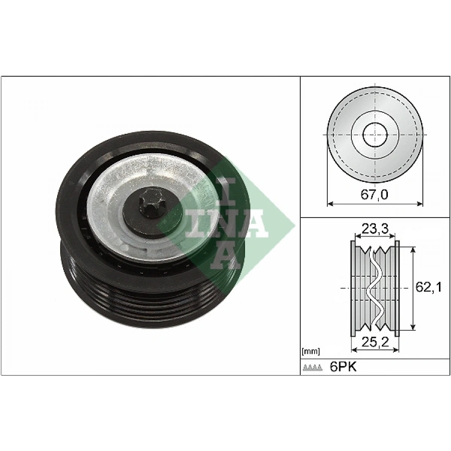 V KAYIS GERGI RULMANI DOBLO/LINEA/BRAVO/FIAT 500/GIULIETTA/RENEGADE/COMBO D 1,6 D 07-