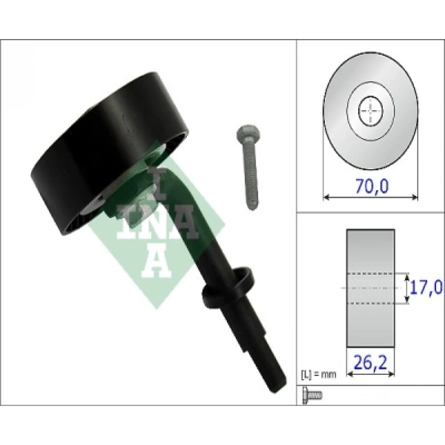 V KAYIS GERGI RULMANI E46-60-65-66-X5-X3 M47-M47N2-M57-M57N 01-10
