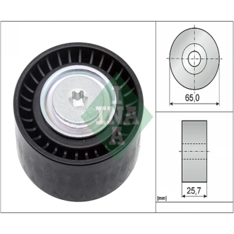 V KAYIS GERGI RULMANI EURO 5 (APV 3684) DB III/FIORINO/LINEA/BIPPER/NEMO 1,3 MJT 12-