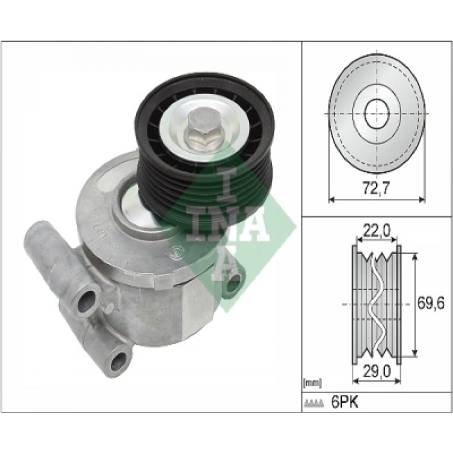 V KAYIS GERGI RULMANI FOCUS/C-MAX 1.8 TDCI 03-