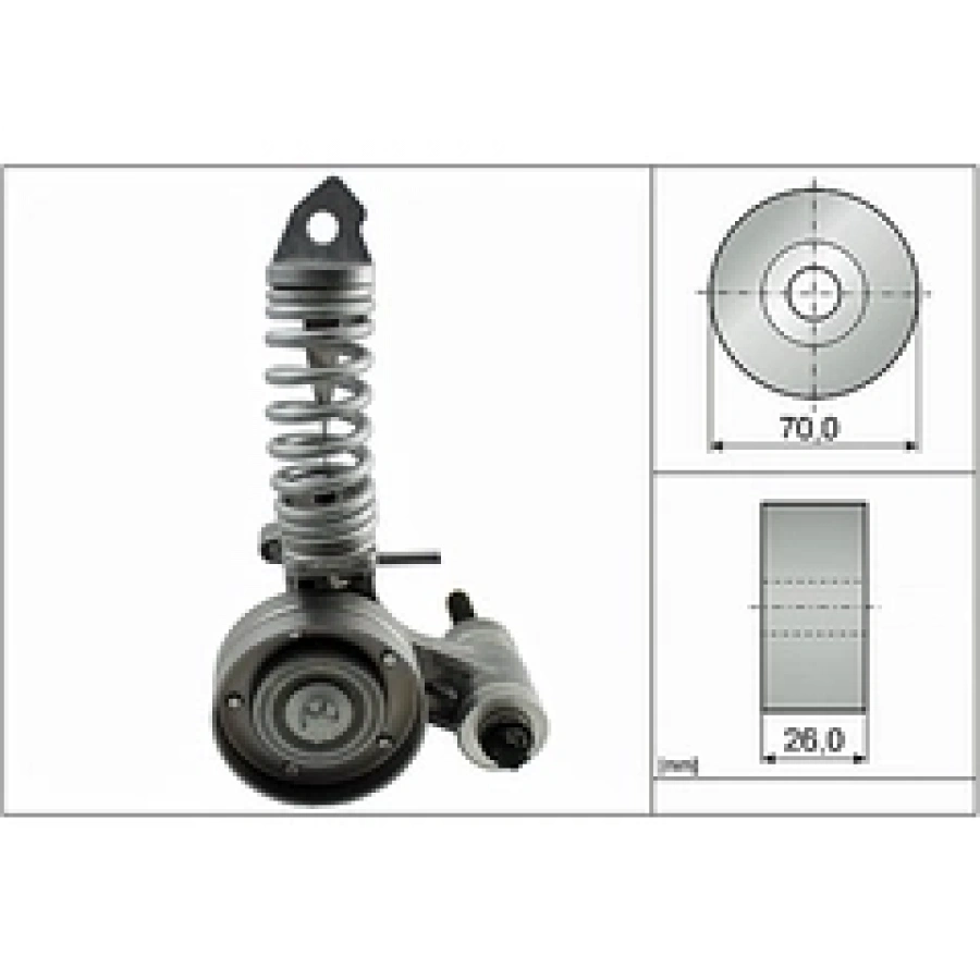 V KAYIS GERGI RULMANI KOMPLE ASTRA G-H CORSA B-C-D 1.2-1.4 96-