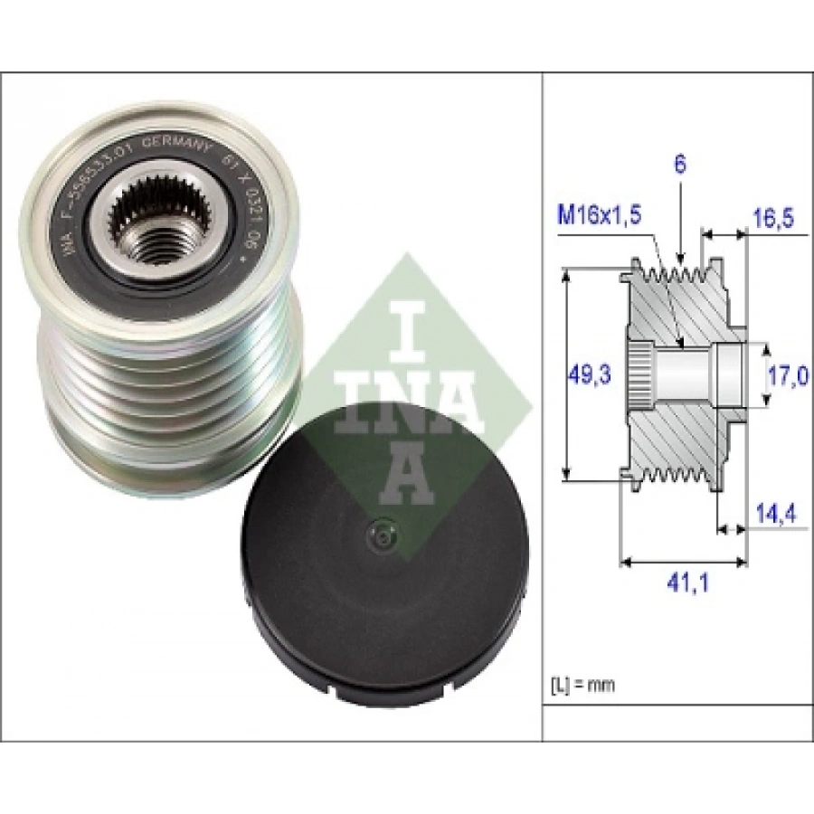V KAYIS GERGI RULMANI MINI R56 W11B16 02-08