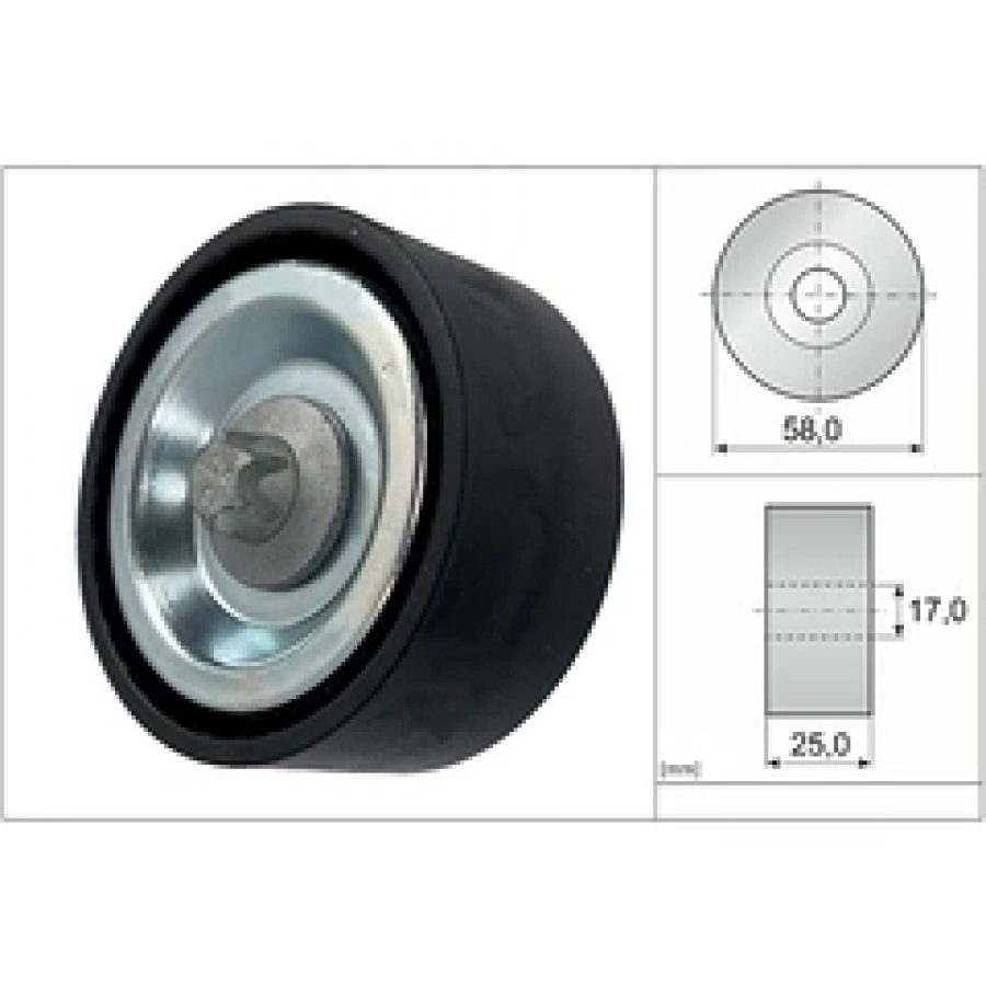 V KAYIS GERGI RULMANI ORTA W169-245 M266 04-12