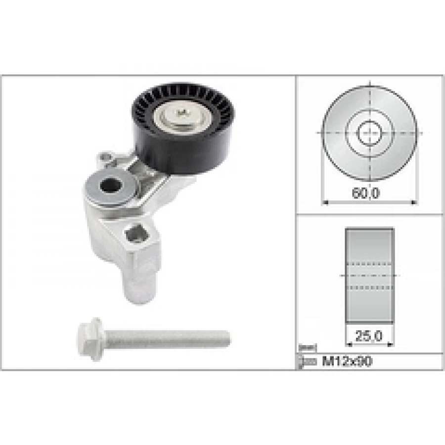 V KAYIS GERGI RULMANI OTOMOTIK BERLINGO / PARTNER /JUMPY /EXPERT 1.9 DW8 98-