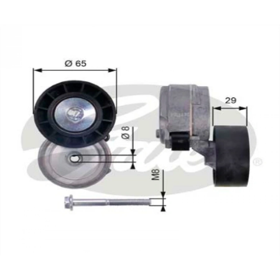 V KAYIS GERGISI KOMPLE DOBLO/BRAVO/MAREA/PUNTO/STILO 1,9 01-07