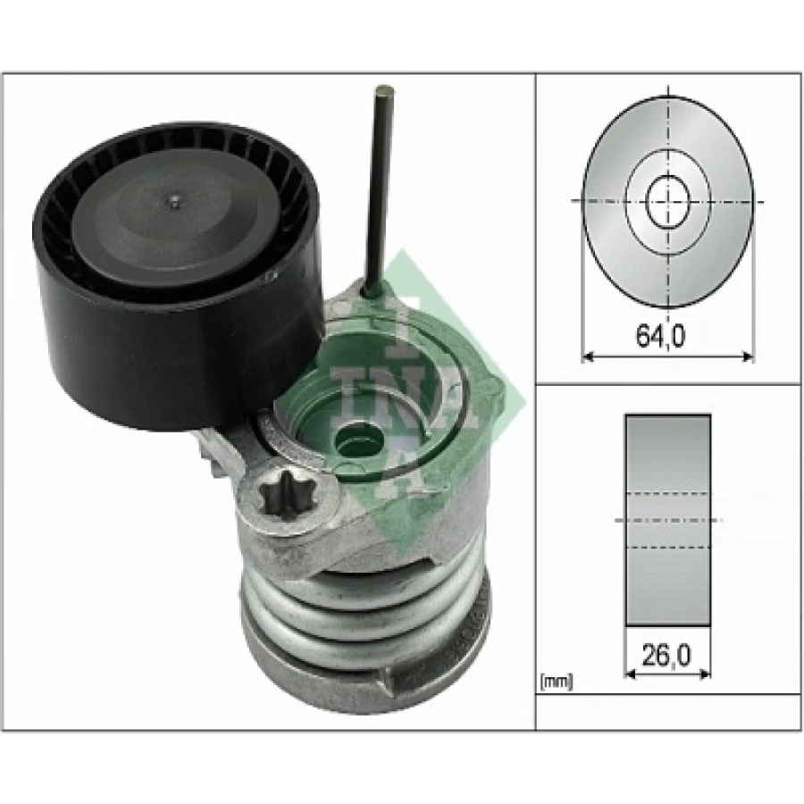V KAYIS GERGISI KOMPLE E87/90/91/92/93 M47N-M57N 08-11