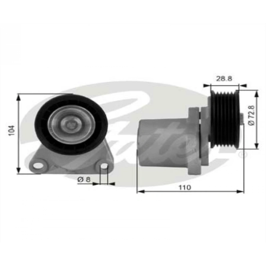V KAYIS GERGISI KOMPLE TRANSIT V-184/MONDEO 2.0 DIZEL 01-