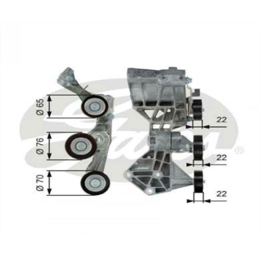 V KAYIS GERGISI KOMPLE W169-245 M640 05-11