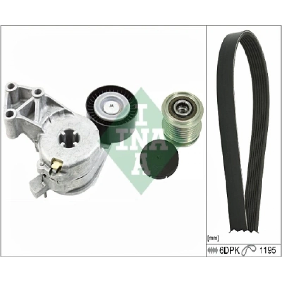 V KAYIS SETI 533 0076 30 + 535 0012 10 + 6DPK1195 GOLF4-GOLF5-BORA-JETTA-PASSAT-A3-LEON AKL-BGU-BSE-BLR-BLY-BVZ 1,6-2,0 FSI 97-