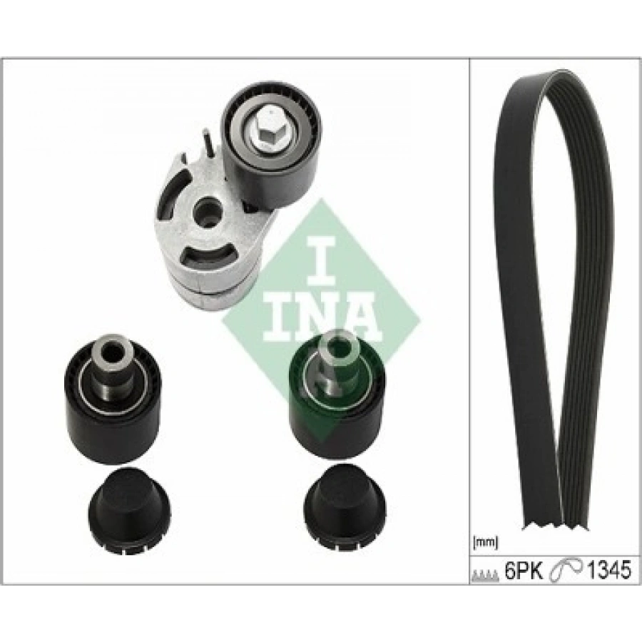 V KAYISI 6PK 1341(-AC) FIESTA/FUSION 1,4 TDCI 02-