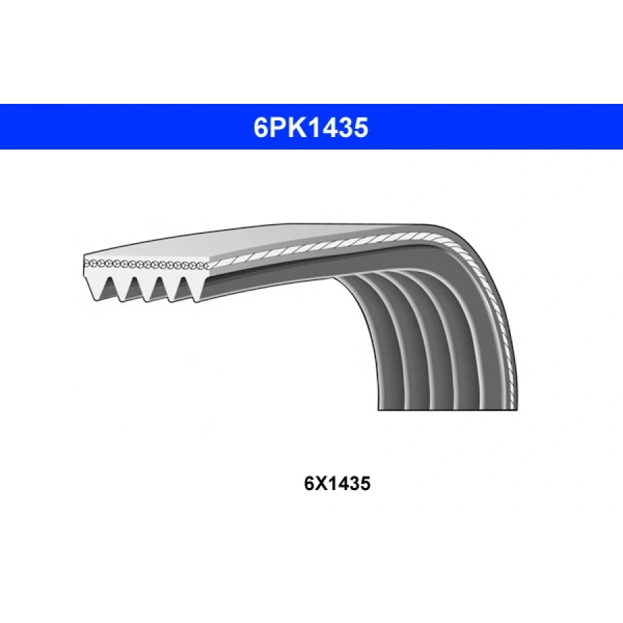 V KAYISI (6PK 1440) KA/PARTNER BM 96-