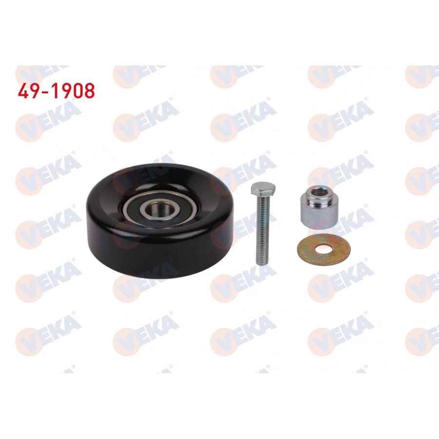 V KAYISI GERGI RULMANI METAL BURCLU 90,5X30 FORD FOCUS 1.8 TDCI 1998-2005/ TRANSIT CONNECT 1.8 TDCI 2002-2013