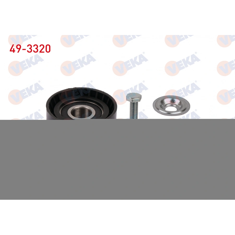 V KAYISI GERGI RULMANI PLASTIK BURCLU 60X25 CITROEN BERLINGO 1.9 D 1998-/ JUMPY 1.9 D 1998-/ XSARA 1.9 D 1998-/ FIAT SCUDO 1.9 D 1998-2006/ PEUGEOT 206 - 306 - EXPERT - PARTNER 1.9 D 1998-