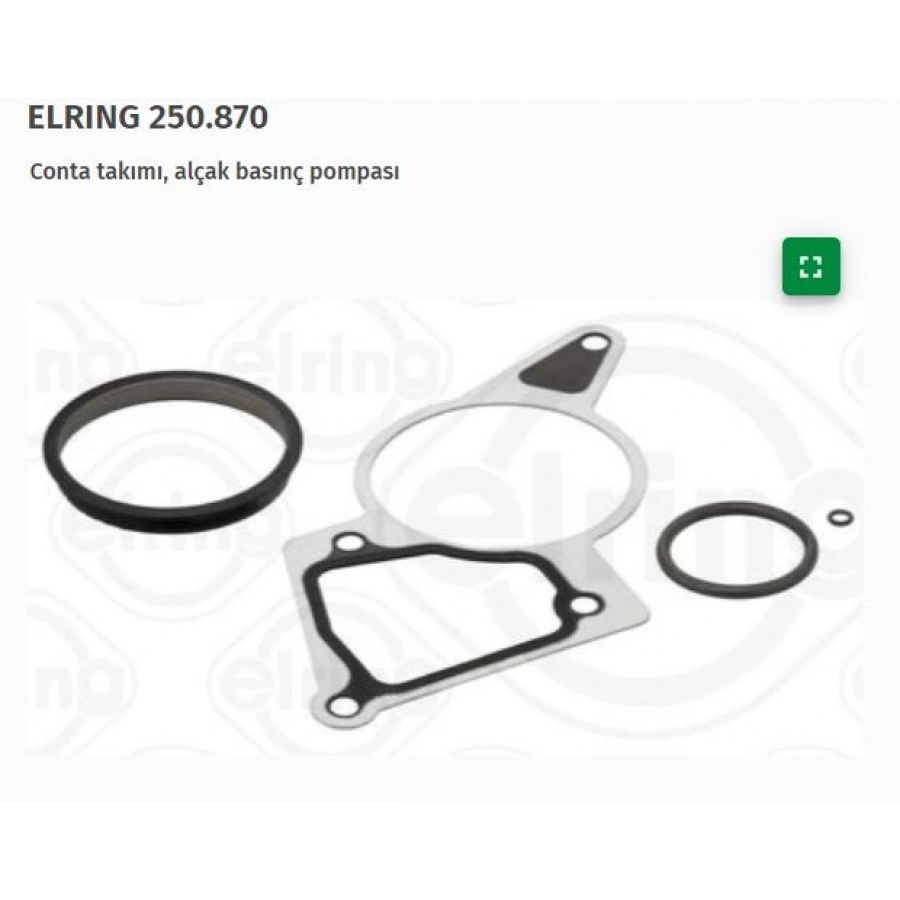 VAKUM POMPA CONTASI SET TRANSIT V-184 2.4 D 01-