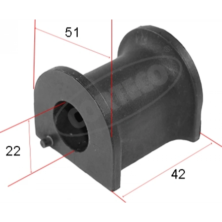 VIRAJ DEMIR LASTIGI ÖN 31347 / 38087 01 (22 mm) T5-T5,5-T6 BM 04-