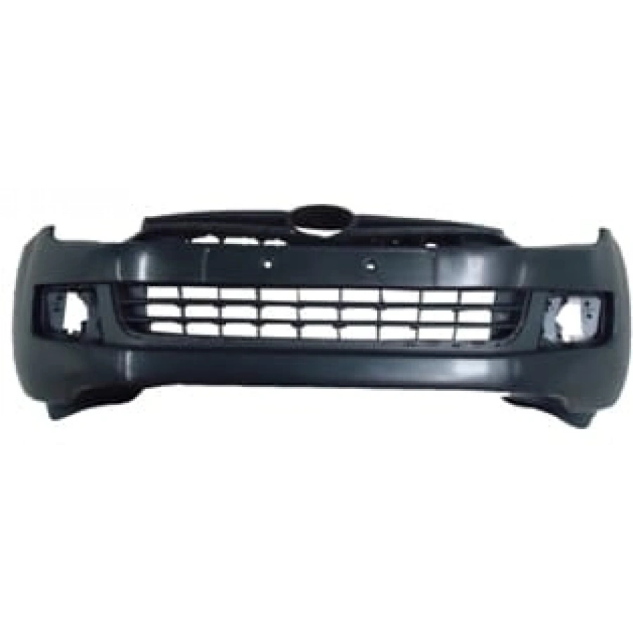 VOLKSWAGEN AMAROK- 11/16; ÖN TAMPON SİYAH (SİS DELİKLİ/TAMPON PANJURLU (PANJUR NİKELAJLARI TAKILAN)