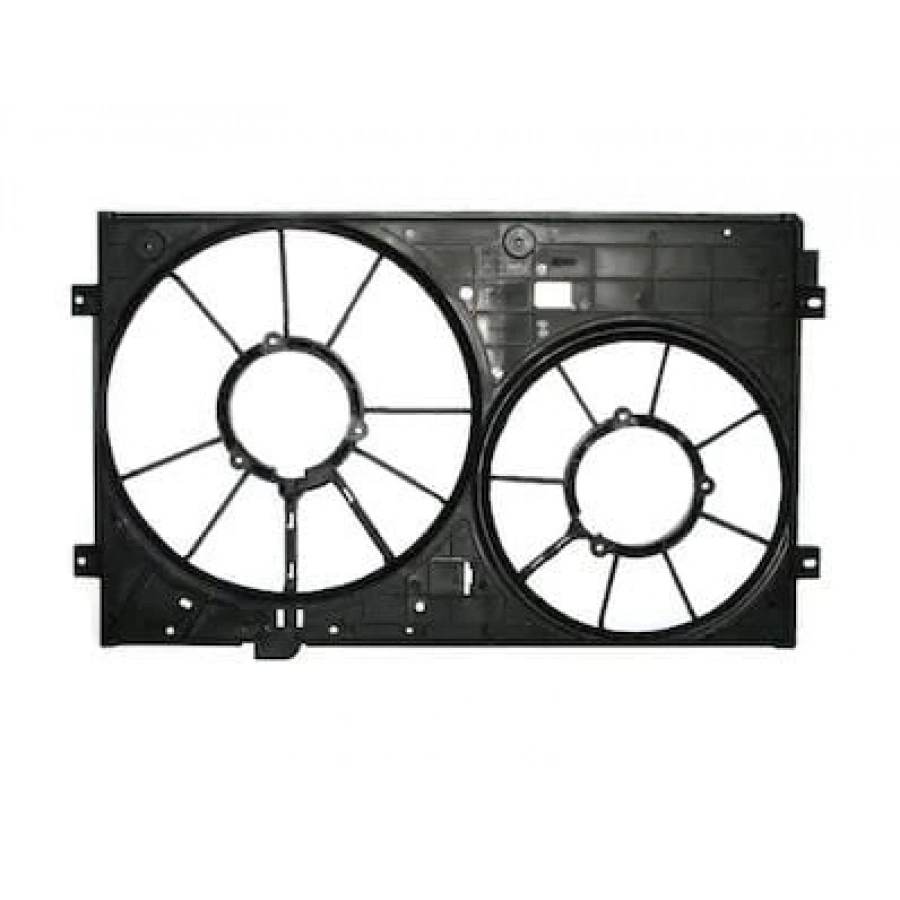 VOLKSWAGEN JETTA- 5- 06/10; RADYATÖR VE KLİMA FAN DAVLUMBAZI BOŞ GÖVDE (ÇİFTLİ) (TW-Y)