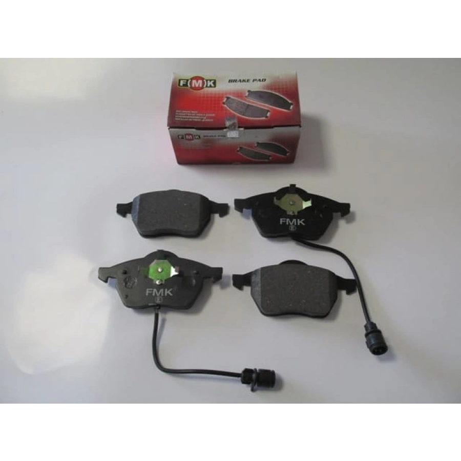 VOLKSWAGEN PASSAT- B5- 01/05; ÖN FREN BALATASI 1,6/1,8T/1,9TDI(2KABLOLU)DİSK)156,4X73,8X19,5)(FM