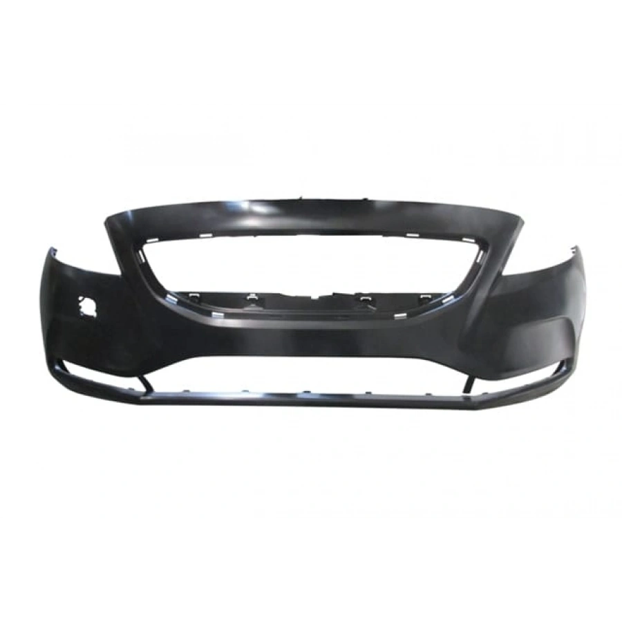 VOLVO V40- 13/19; ÖN TAMPON SİYAH/FAR YIKAMA DELİKSİZ (TYG)