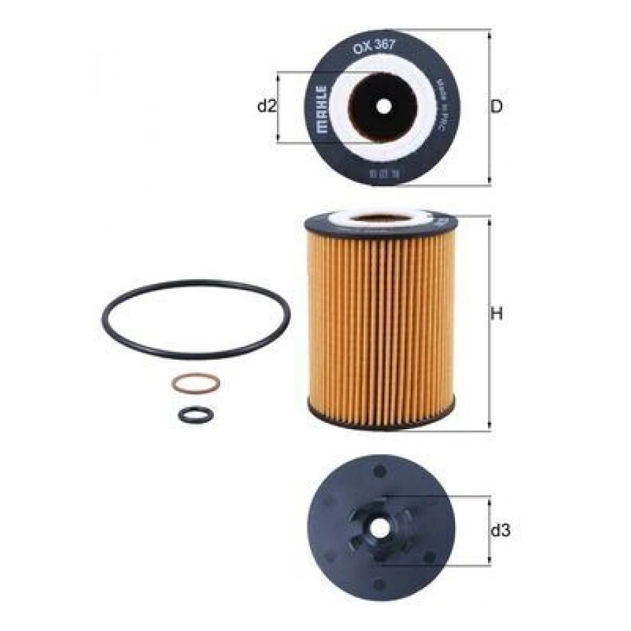 YAG FILTRESI 04-13 1-SERI (E87) 3-SERI (E46)