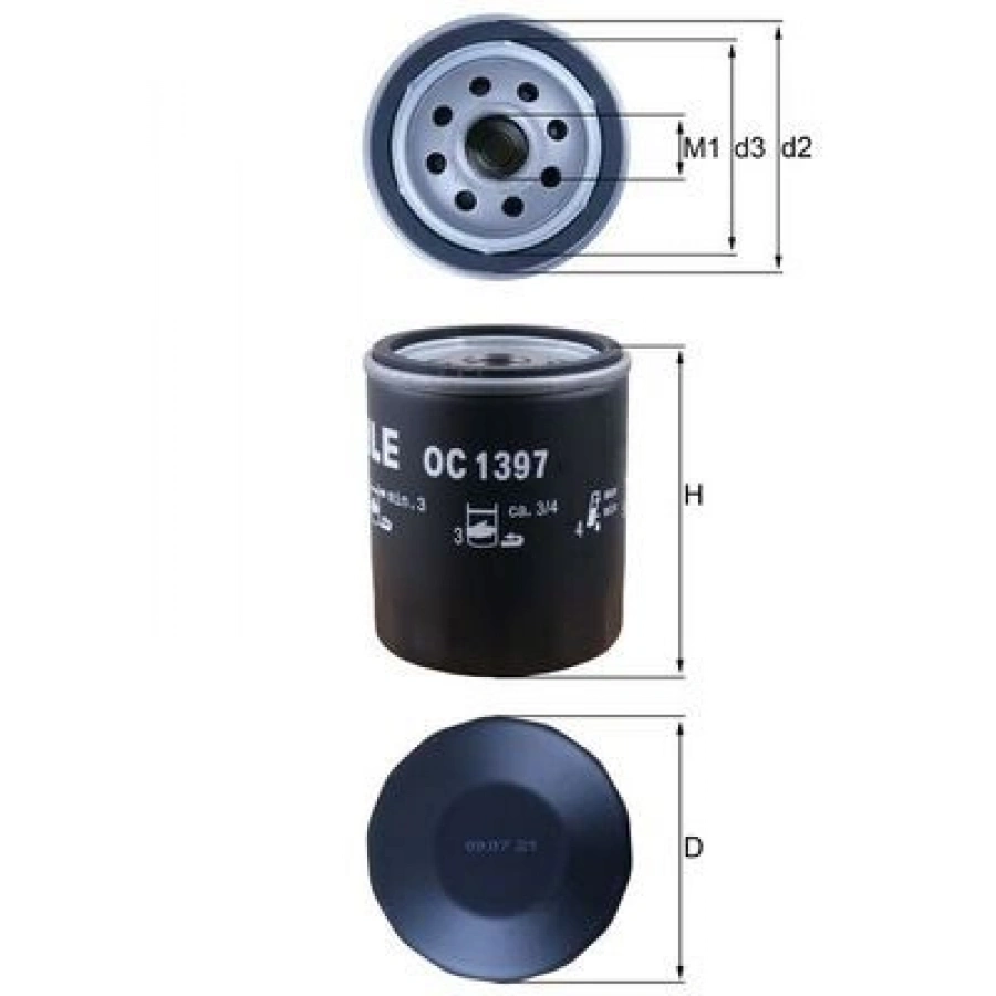 YAĞ FİLTRESİ ALMERA X-TRAIL NAVARA 0510 PATHFINDER 4.0 4.7 5.2