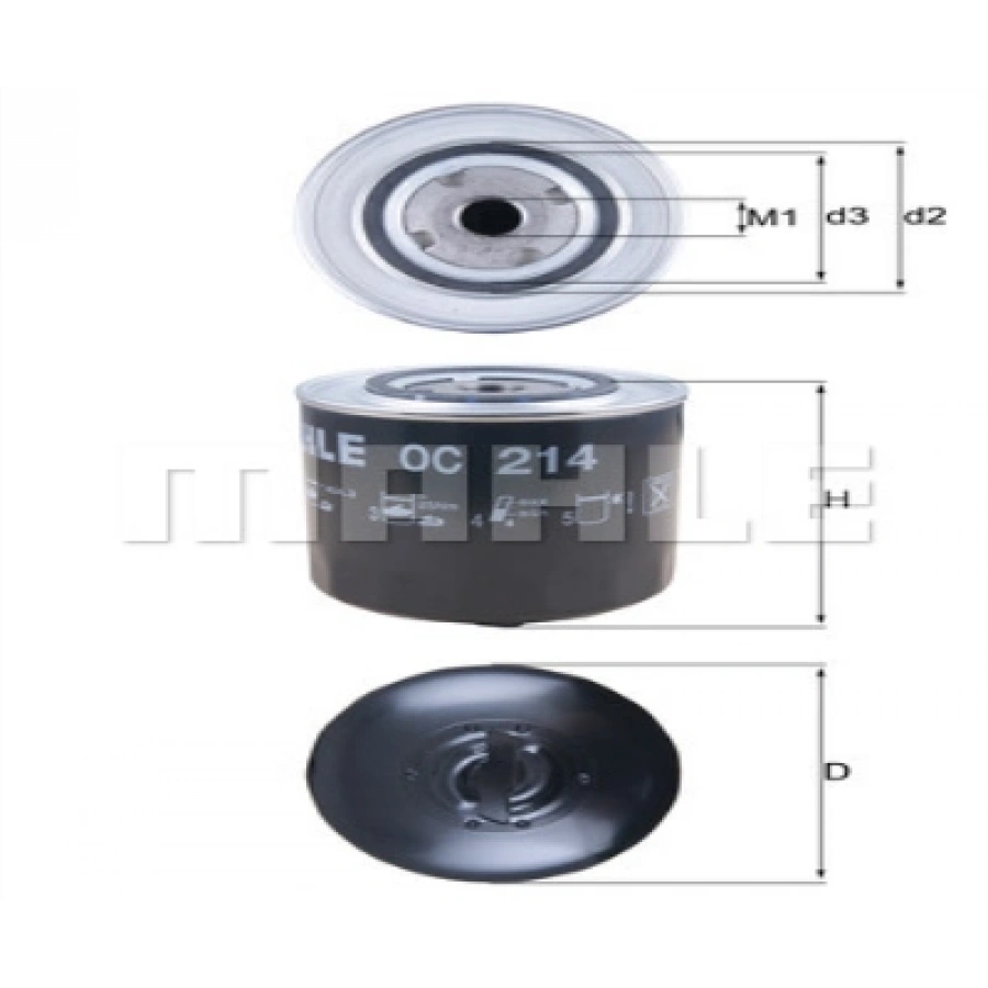 YAG FILTRESI H205W01 T4 ABL 1,9 TD 91-97