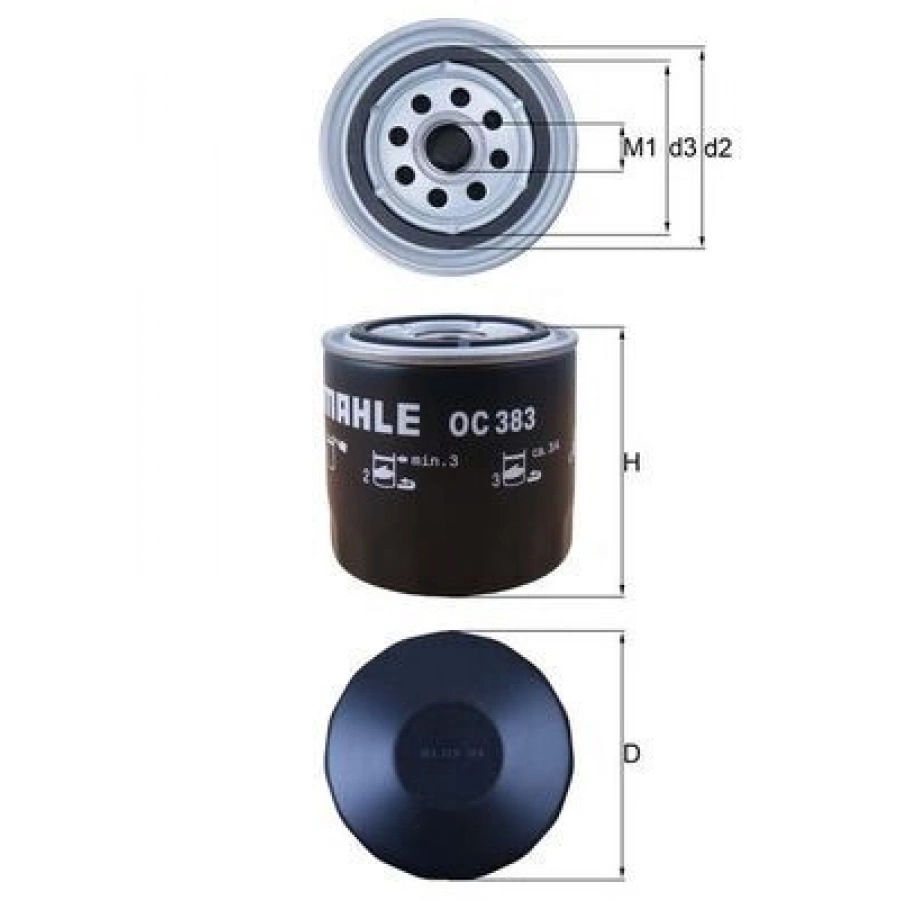 YAĞ FİLTRESİ LT28 II 2.8 TDI 158HP 04 02-0506 KAMPANYALI