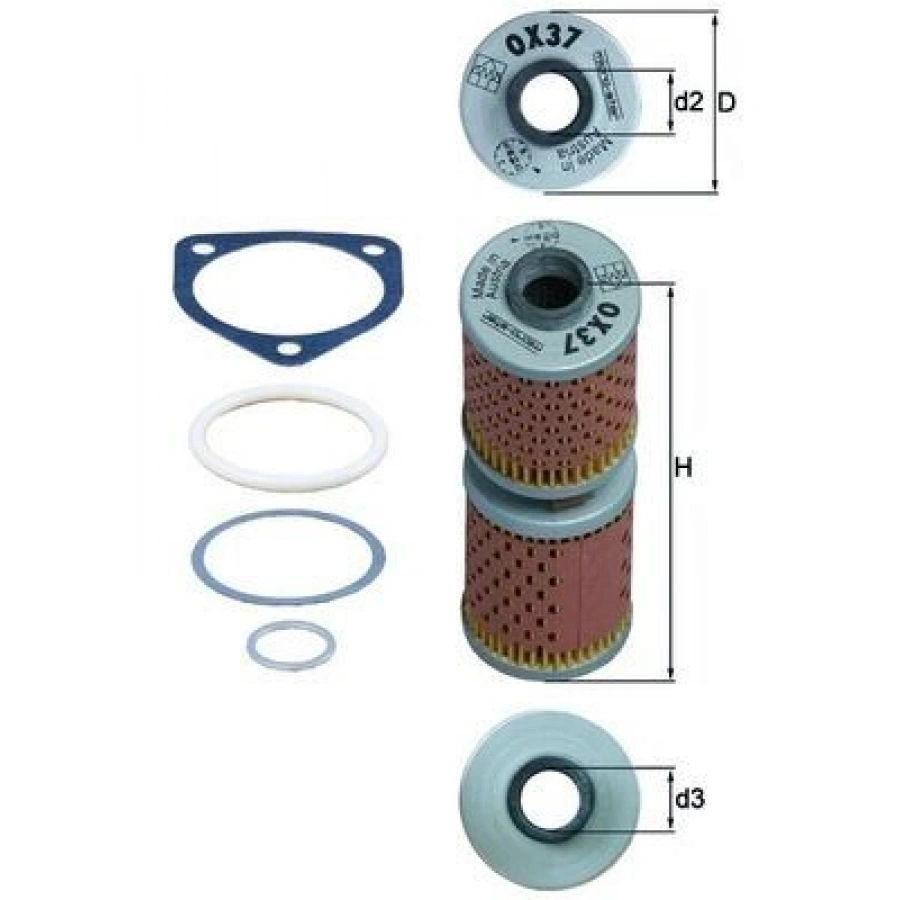 YAĞ FİLTRESİ MERCEDES W203-W204 W211 W164-GRAND CHEROKEE 3.0 0610