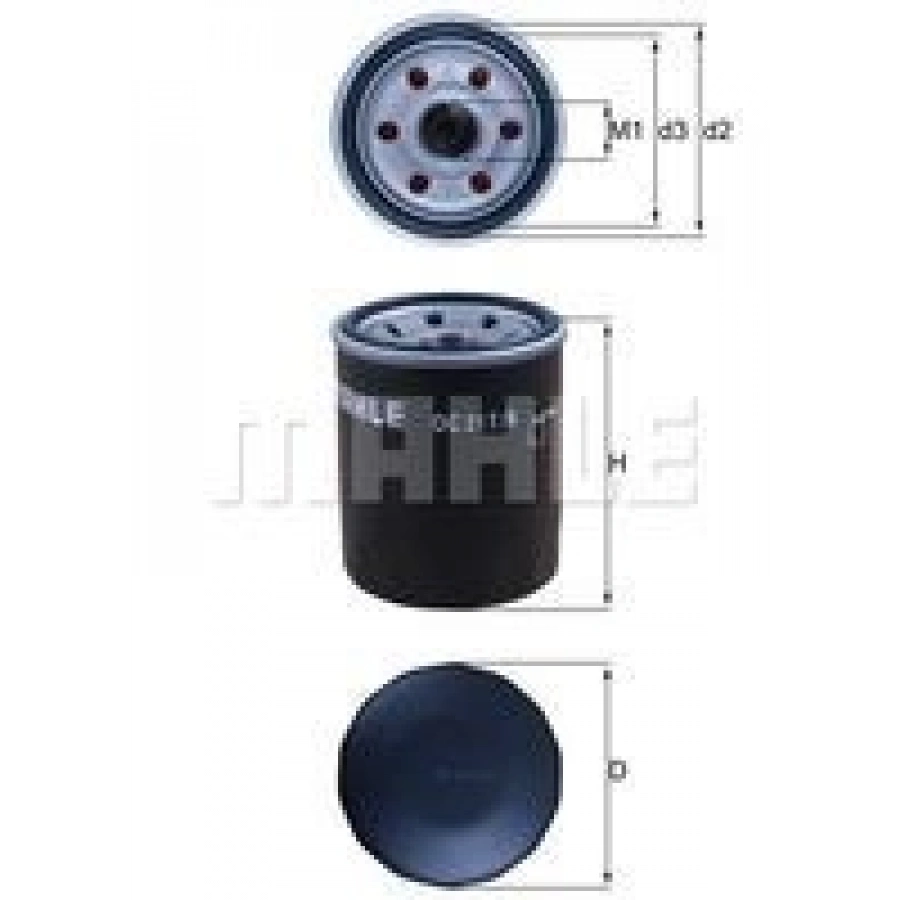 YAĞ FİLTRESİ PASSAT 9600 / A4 9501 A6 9701 1.9 TDI AFN AVG