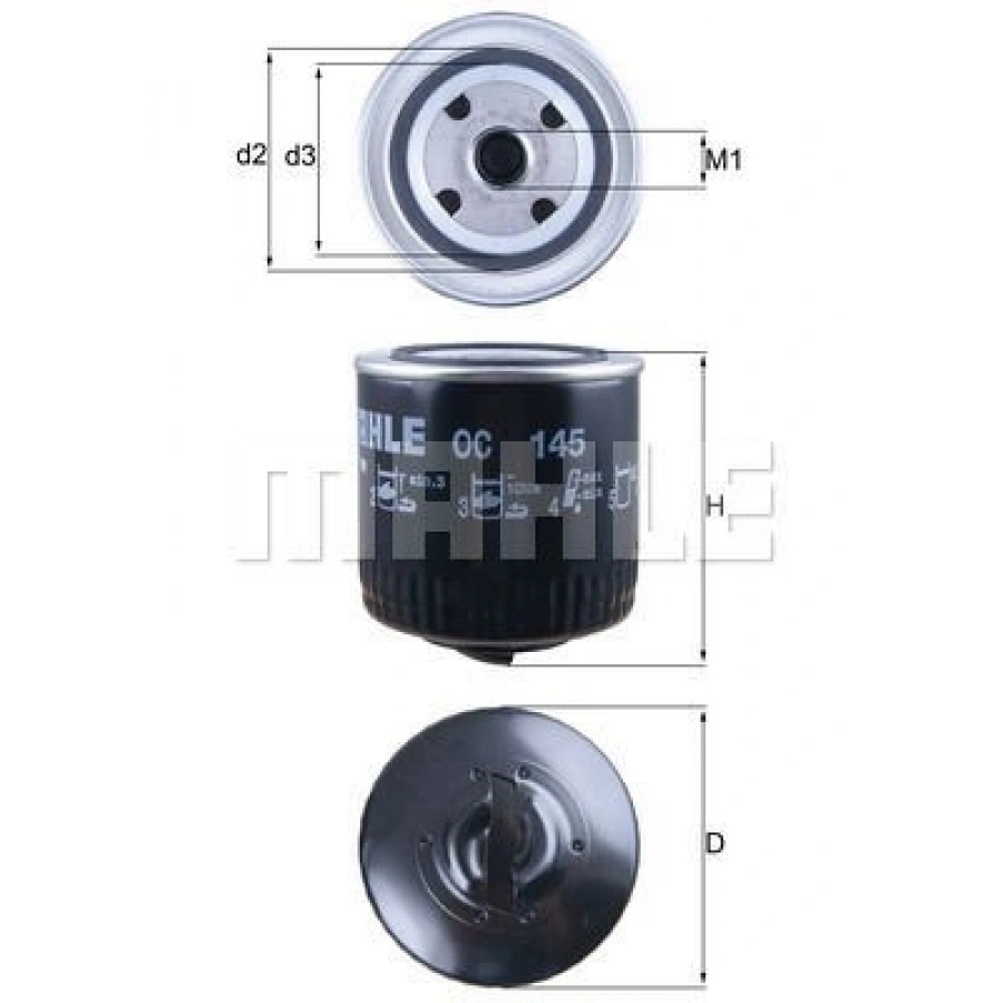 YAĞ FİLTRESİ QASHQAI 2.0 07 XTRAIL 2.0 01 -