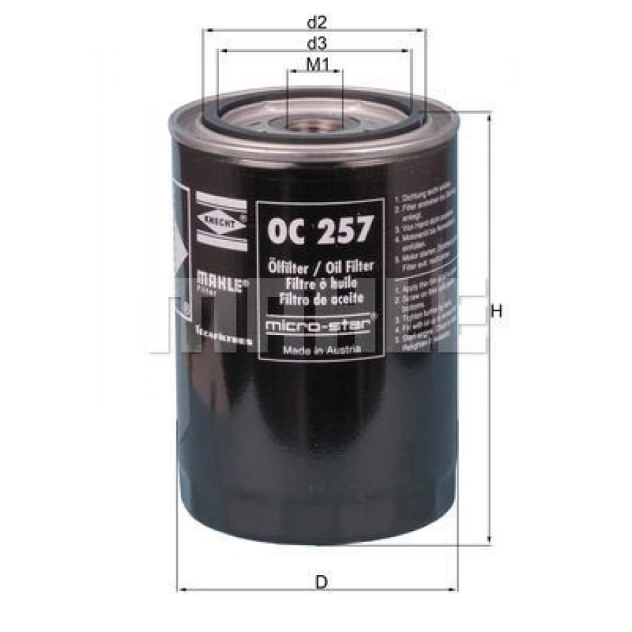 YAĞ FİLTRESİ RANGE ROVER II LP 4.6 224HP 07 94-04 02 KAMPANYALI