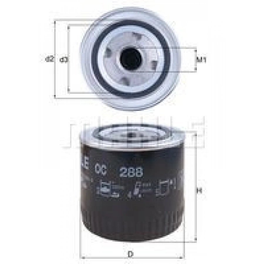 YAĞ FİLTRESİ SAFRANE 2.5 TD 113HP 12 92-07 96 KAMPANYALI