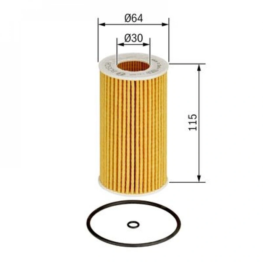 YAĞ FİLTRESİ VECTRA B 2.0D X20DTH