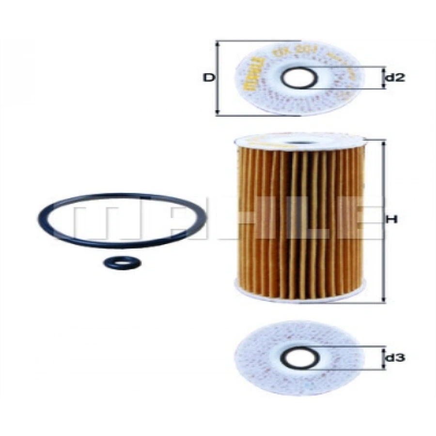 YAG FILTRESI W169-W245 OM 640 04-11